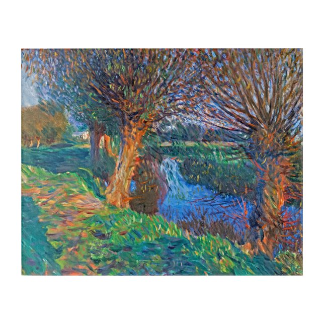 At Calcot by John Singer Sargent - Acrylic Art  (Front)