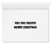 AT CHRISTMAS I AM THINKING OF YOU YOU YOU! (Inside Horizontal (Bottom))