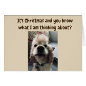 AT CHRISTMAS I AM THINKING OF YOU YOU YOU! (Front Horizontal)