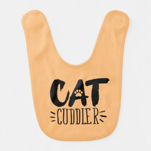 at Cuddler Happy Cuddler Aesthetic Cat Pictures Baby Bib