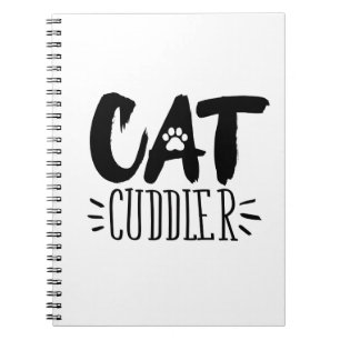 at Cuddler Happy Cuddler Aesthetic Cat Pictures Notebook