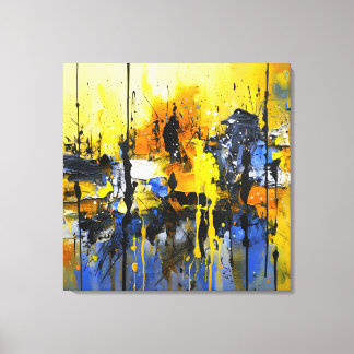 At dawn canvas print