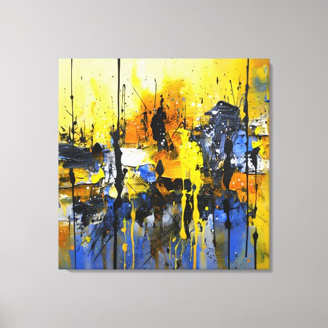 At dawn  canvas print (Front)