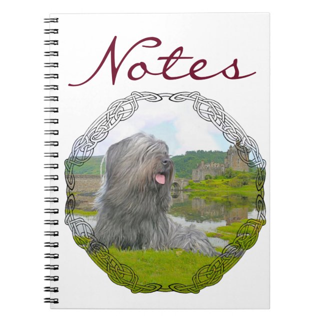 At Eilean Donan Notebook (Front)