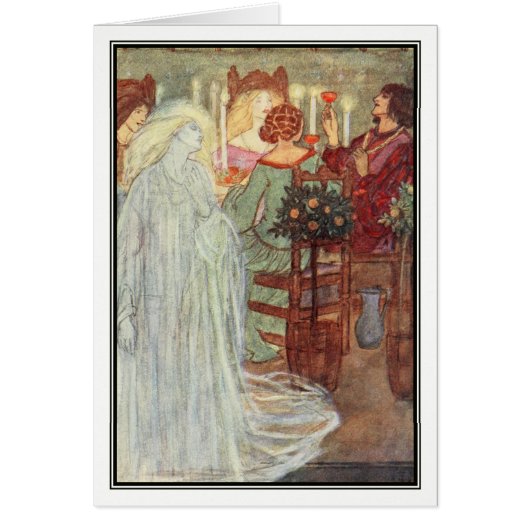At Home by Florence Harrison Cards (Front)