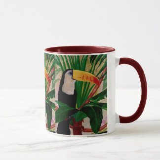 At Home in the Jungle Toucan Wildlife Coffee Mug