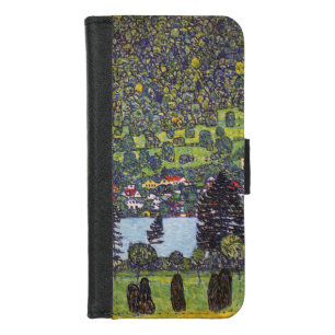 At Lake Atter, Gustav Klimt iPhone 8/7 Wallet Case
