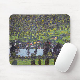At Lake Atter, Gustav Klimt Mouse Pad