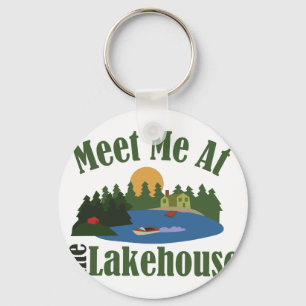 At Lake House Keychain