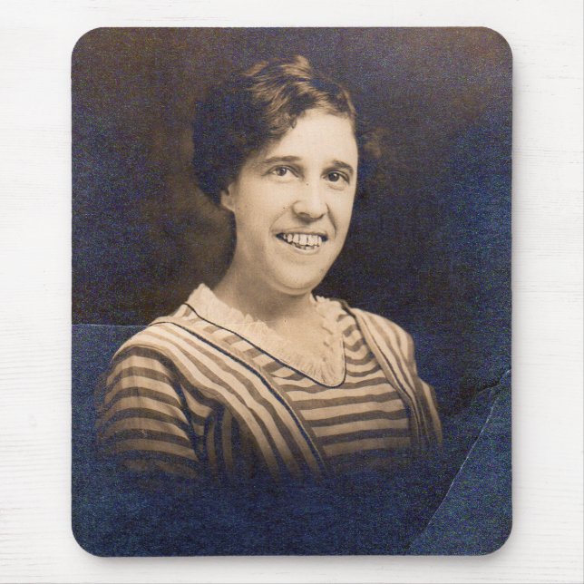 At least her husband loved her RPPC Mouse Pad (Front)