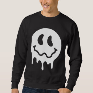 At Least My Trauma Made Me  Positive Saying Groovy Sweatshirt