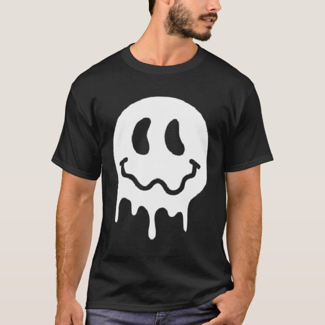 At Least My Trauma Made Me  Positive Saying Groovy T-Shirt (Front)