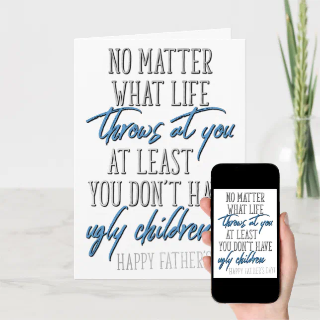 Funny Mom Coffee Mug - "At Least You Don't Have Ugly Children" Sarcastic Gift, 15 Oz White Ceramic - View #5
