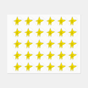 At Least You Tried - Yellow Star Labels