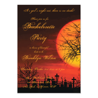 Halloween Bachelorette Party Invitations 9