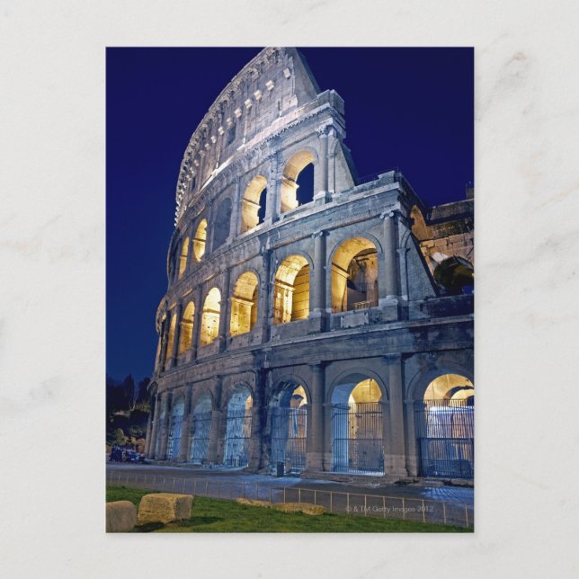 at night side postcard (Front)