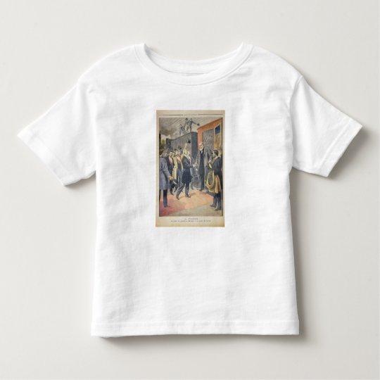 At Paris: the Arrival of President Kruger Toddler T-shirt