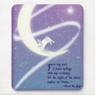 AT PLAY IN THE COSMOS MOUSE PAD