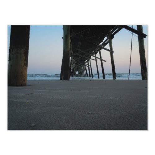 At Sea Level _ Oak Island NC Photo Print