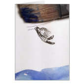 "At Some Point, You Just Have To Let Go" card (Front)