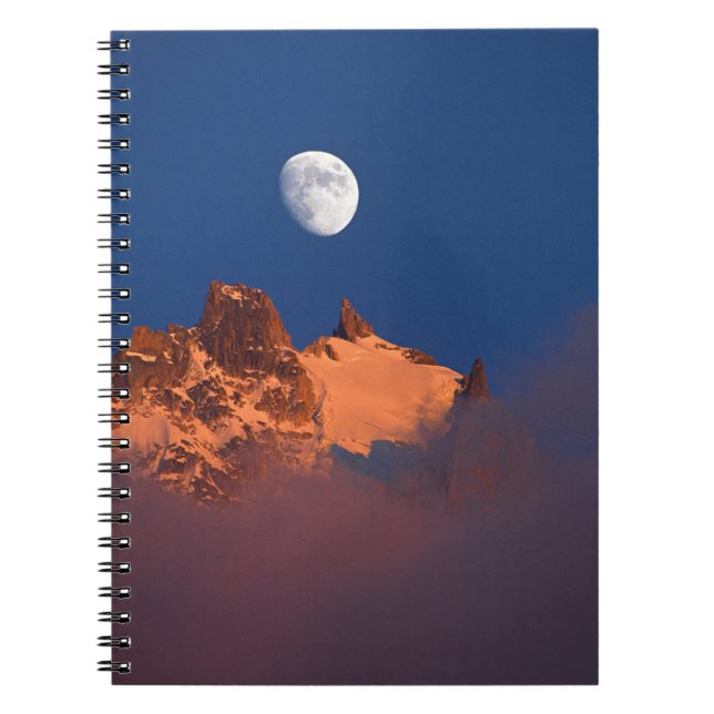 At Sunrise | Aiguille du Plan Chamonix, France Notebook (Front)