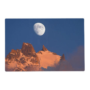 At Sunrise Aiguille du Plan Chamonix, France Placemat