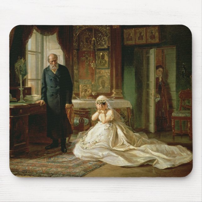 At the Altar, 1870s Mouse Pad (Front)