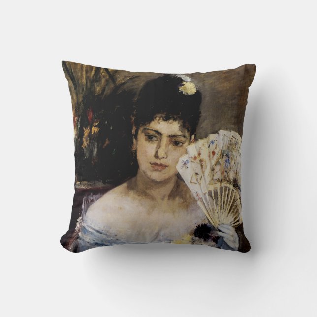 At The Ball Throw Pillow (Front)