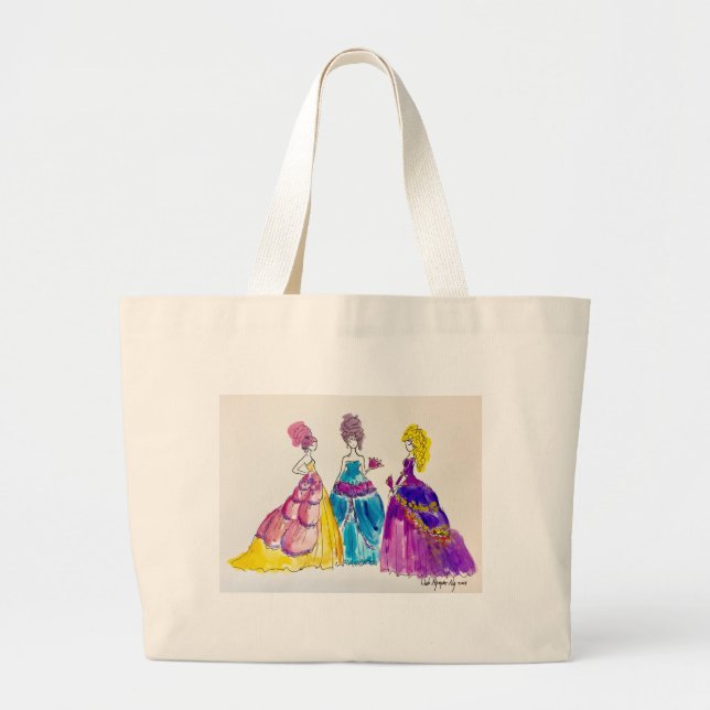 "At The Ball" Tote Bag (Front)