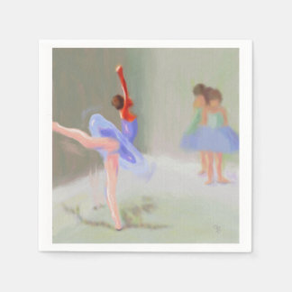 At the Ballet Paper Napkins