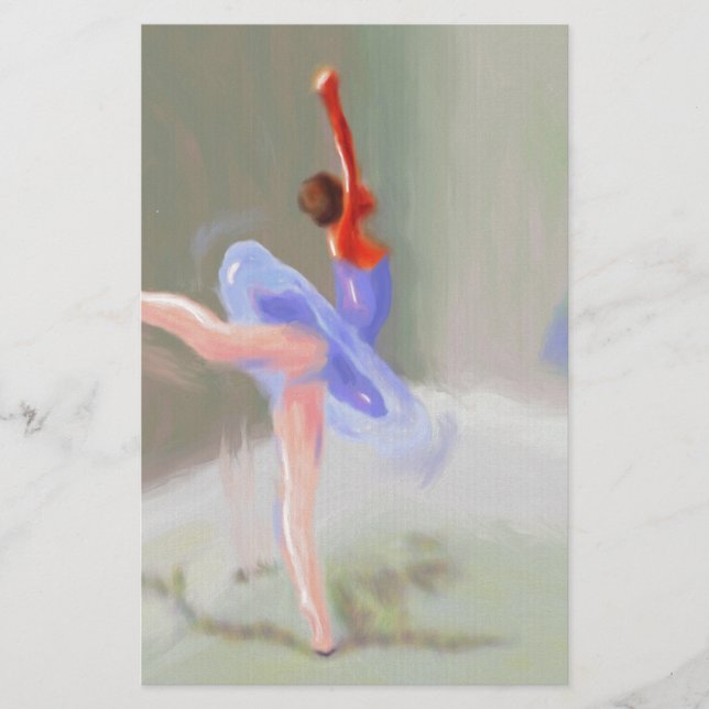 At the Ballet Stationery (Front)