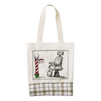 At The Barber Shop Zazzle HEART Tote Bag