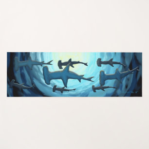 At the Beach and Diving the Sea Yoga Mat