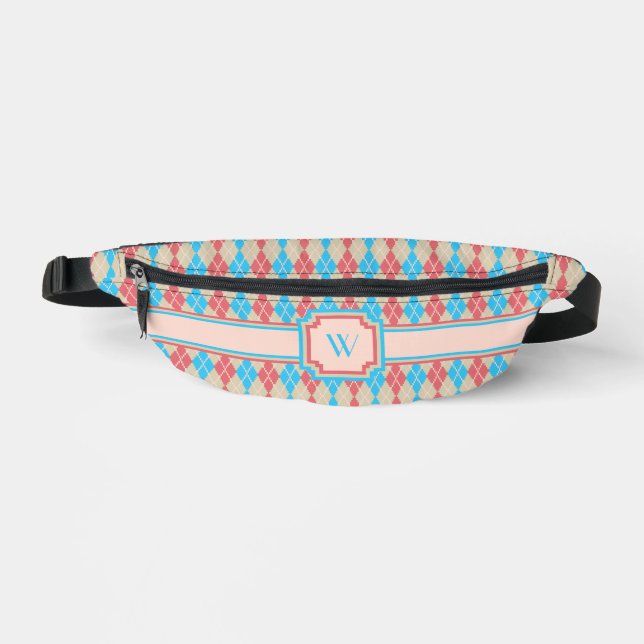 At the Beach Argyle Fanny Pack (Front)