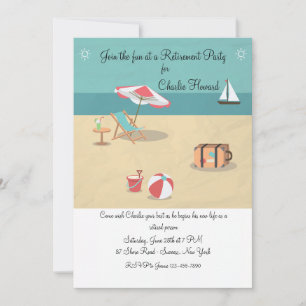 At the Beach Invitation