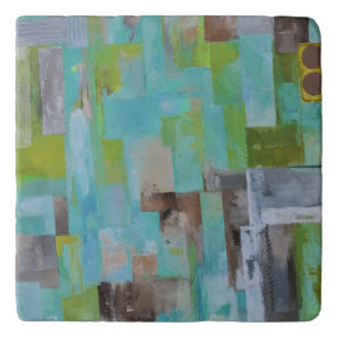 At the Beach Marble Trivet