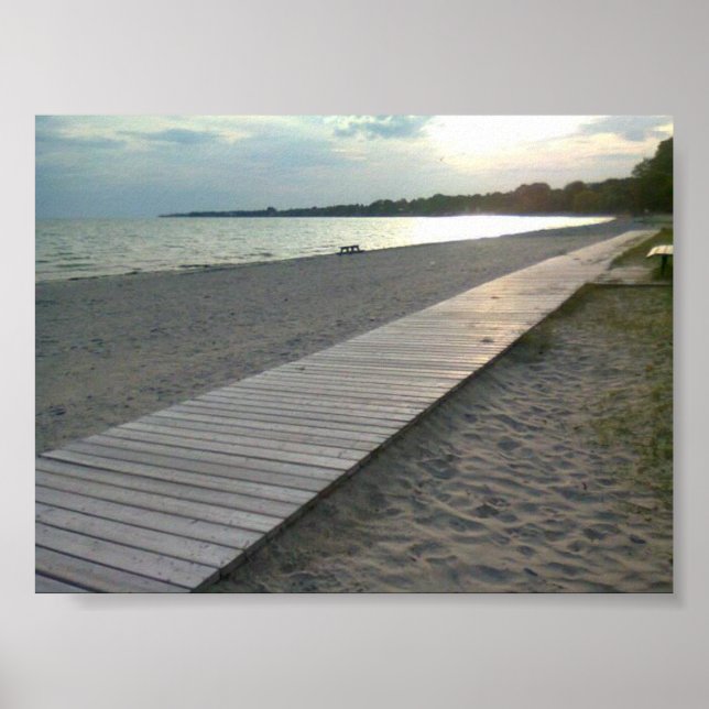 At the beach poster (Front)