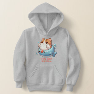 At the Beach With my Bestie The Cat's Meow Hoodie