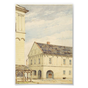 At the bell tower in Spisska Sobota Photo Print