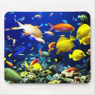 At the bottom of the sea mouse pad