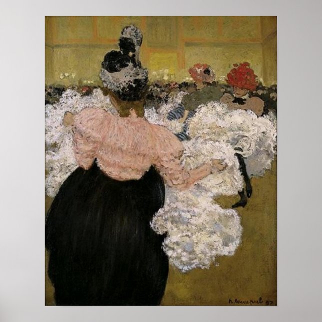 At the Burlesque by Henri Evenepoel Poster (Front)