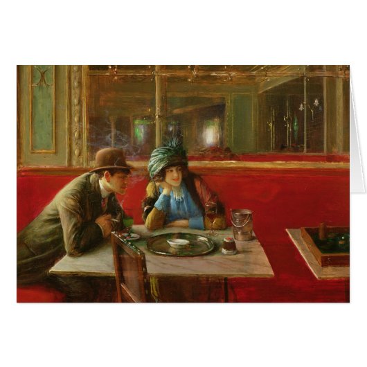 At the Cafe (Front Horizontal)