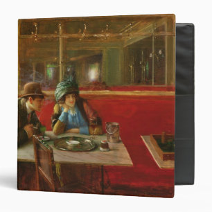At the Cafe 3 Ring Binder