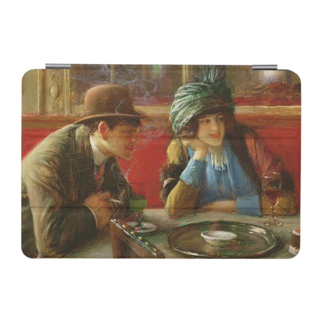 At the Cafe iPad Mini Cover (Horizontal)