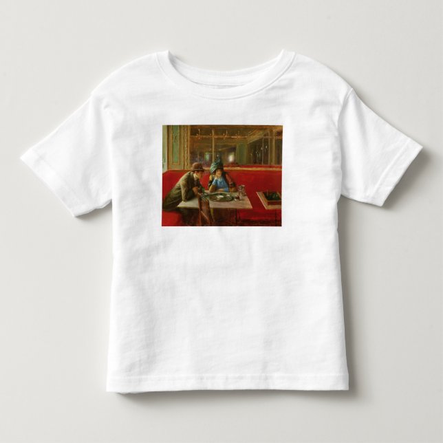 At the Cafe Toddler T-shirt (Front)