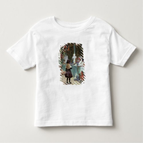 At the Champs_Elysees Gardens c1897 gouache on Toddler T_shirt
