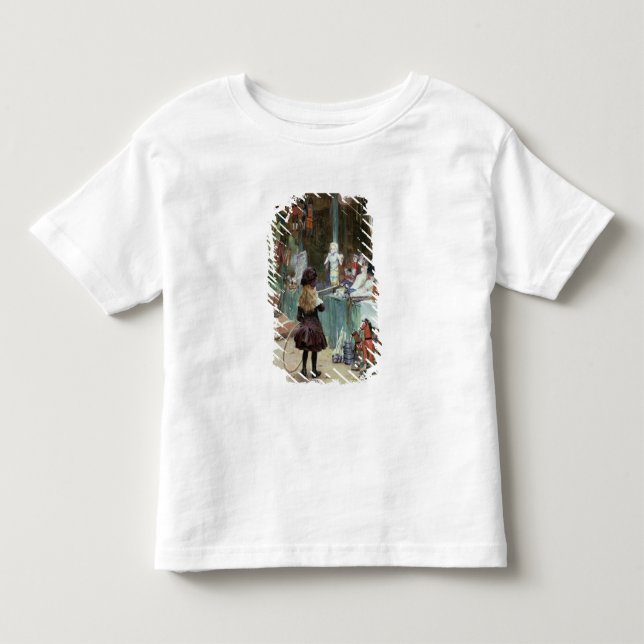 At the Champs-Elysees Gardens, c.1897 (gouache on Toddler T-shirt (Front)