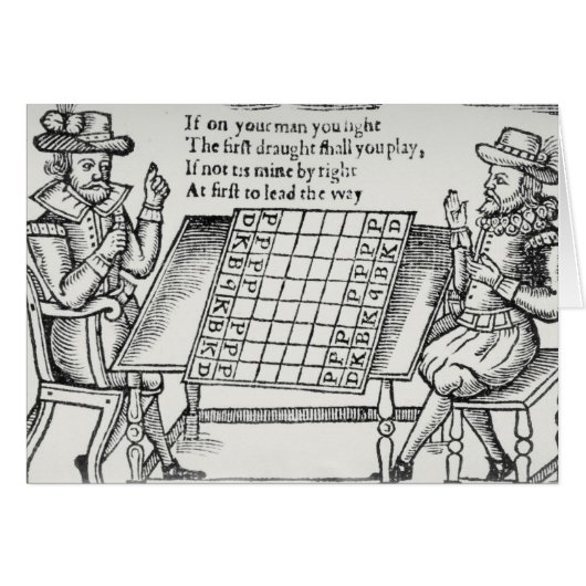 At the Chess Board Cards (Front Horizontal)