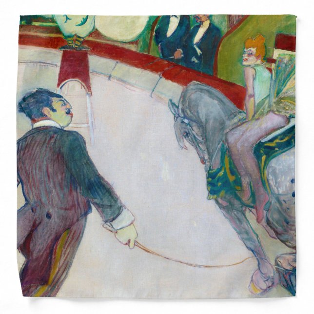 At the Circus, Lautrec Bandana (Front)
