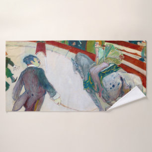 At the Circus, Lautrec Bath Towel